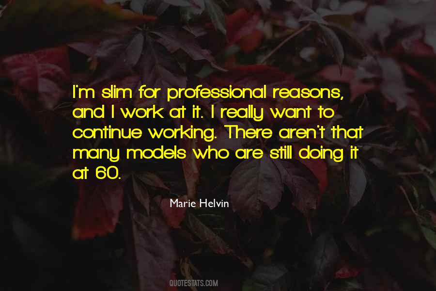 Marie Helvin Quotes #1028536