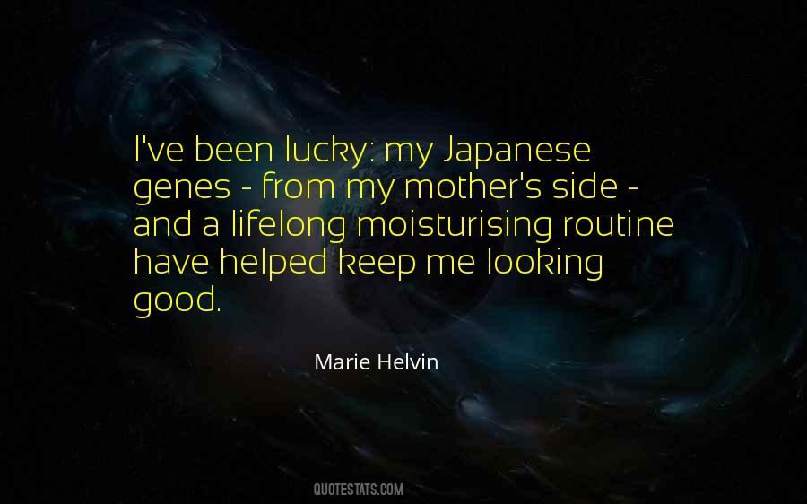 Marie Helvin Quotes #1862230