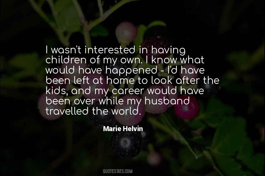 Marie Helvin Quotes #277351