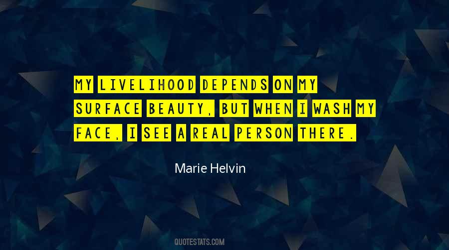 Marie Helvin Quotes #633858