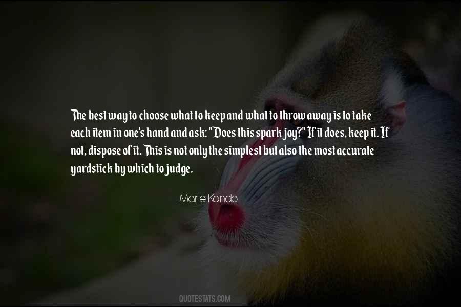 Marie Kondo Quotes #1355117