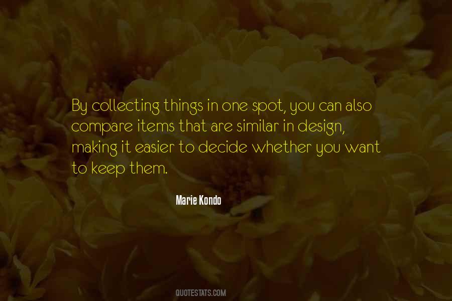 Marie Kondo Quotes #1634810