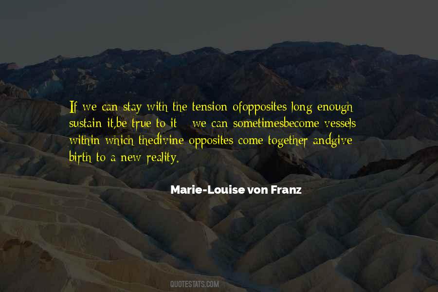 Marie-Louise Von Franz Quotes #568633