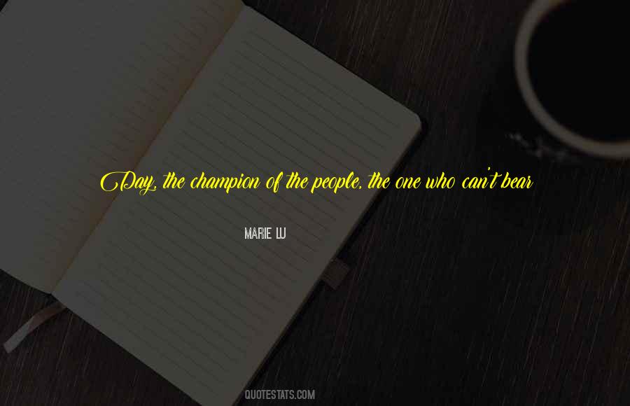 Marie Lu Quotes #1014099