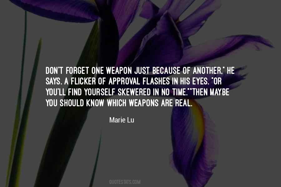 Marie Lu Quotes #1181200