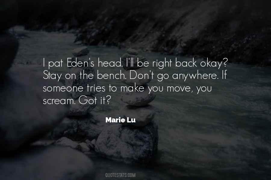 Marie Lu Quotes #1413028