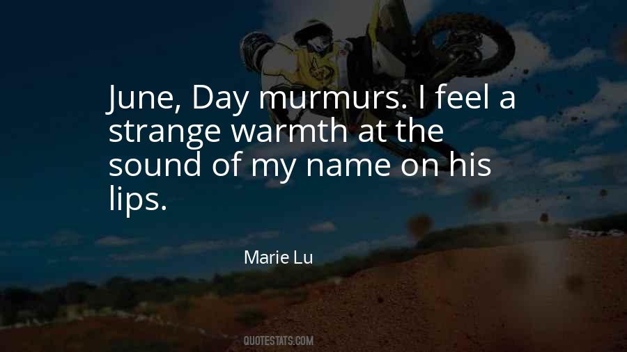 Marie Lu Quotes #586836