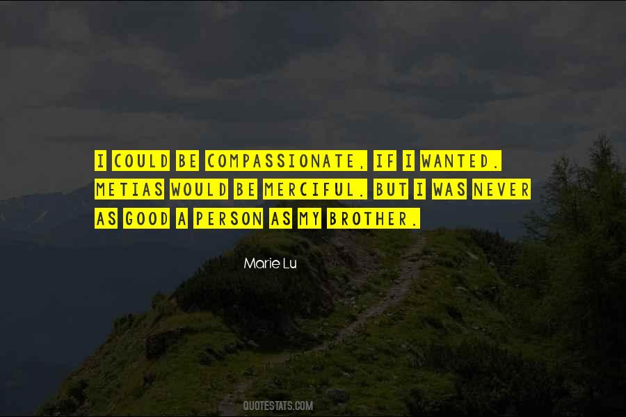 Marie Lu Quotes #910999