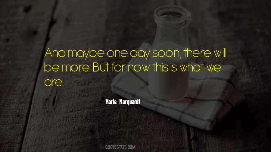 Marie Marquardt Quotes #110596