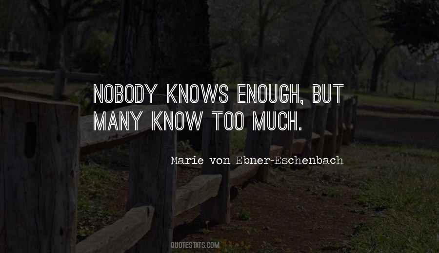 Marie Von Ebner-Eschenbach Quotes #18896