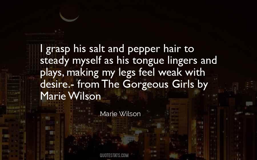 Marie Wilson Quotes #1309576