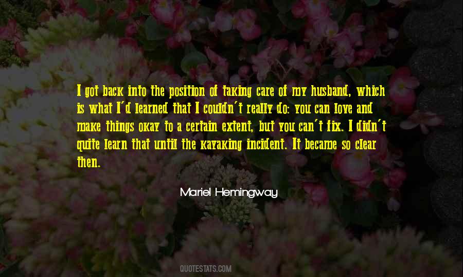 Mariel Hemingway Quotes #1113148