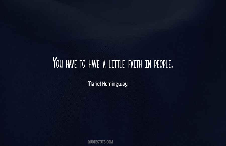 Mariel Hemingway Quotes #1424537