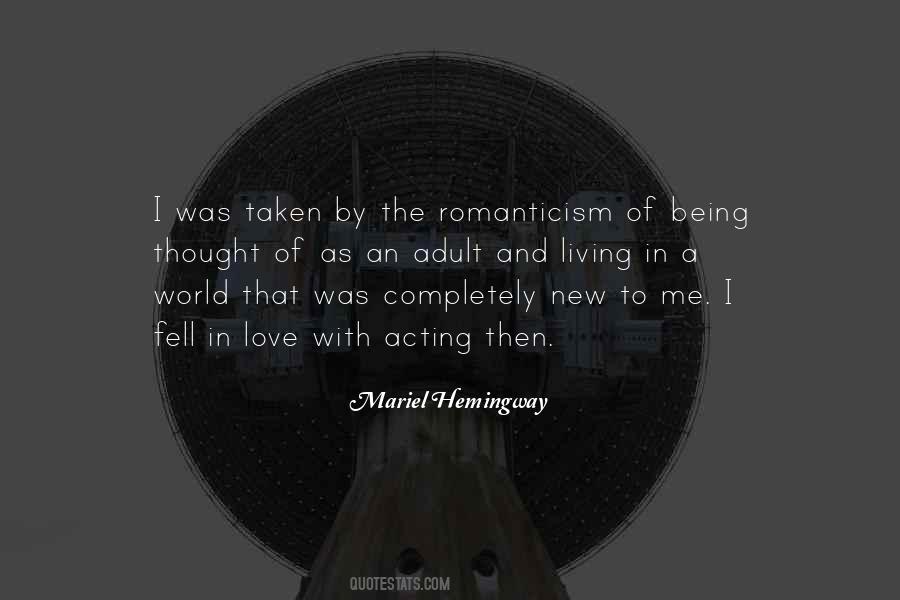 Mariel Hemingway Quotes #1673481