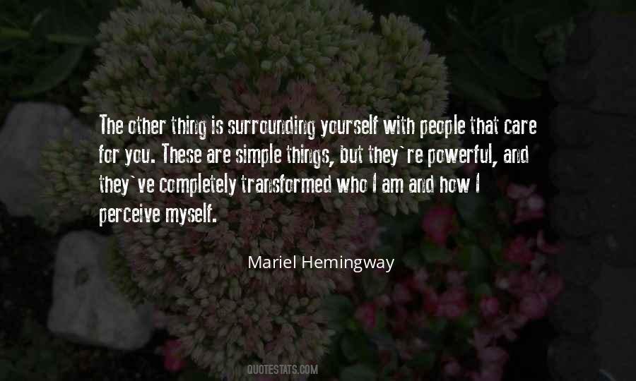 Mariel Hemingway Quotes #1764021