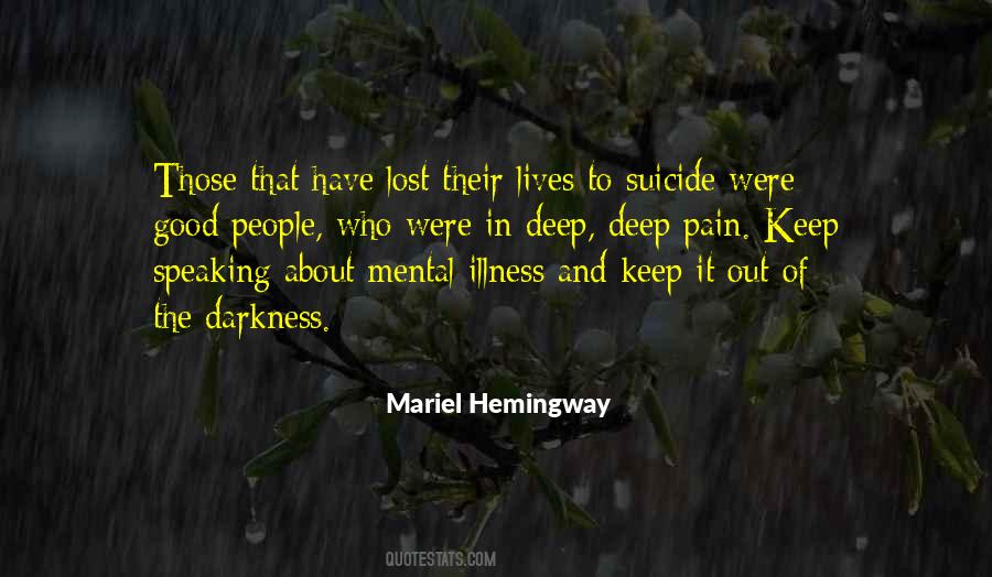 Mariel Hemingway Quotes #852246