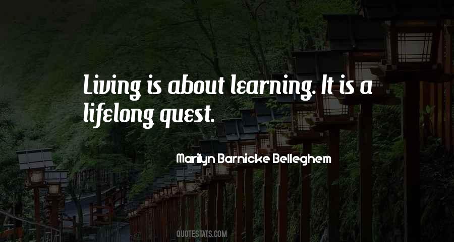 Marilyn Barnicke Belleghem Quotes #1260821
