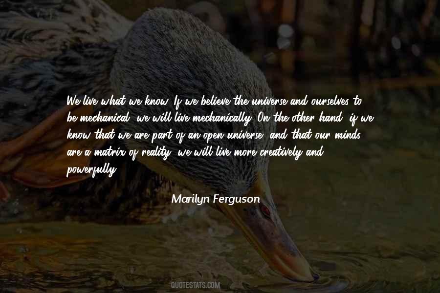Marilyn Ferguson Quotes #131799