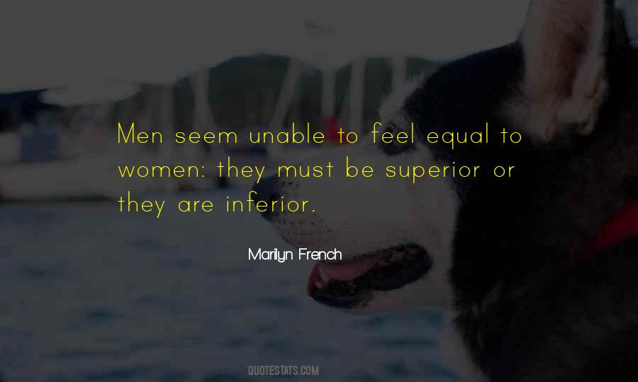 Marilyn French Quotes #1012890