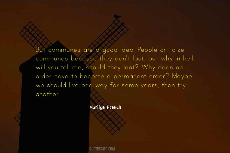 Marilyn French Quotes #1859804