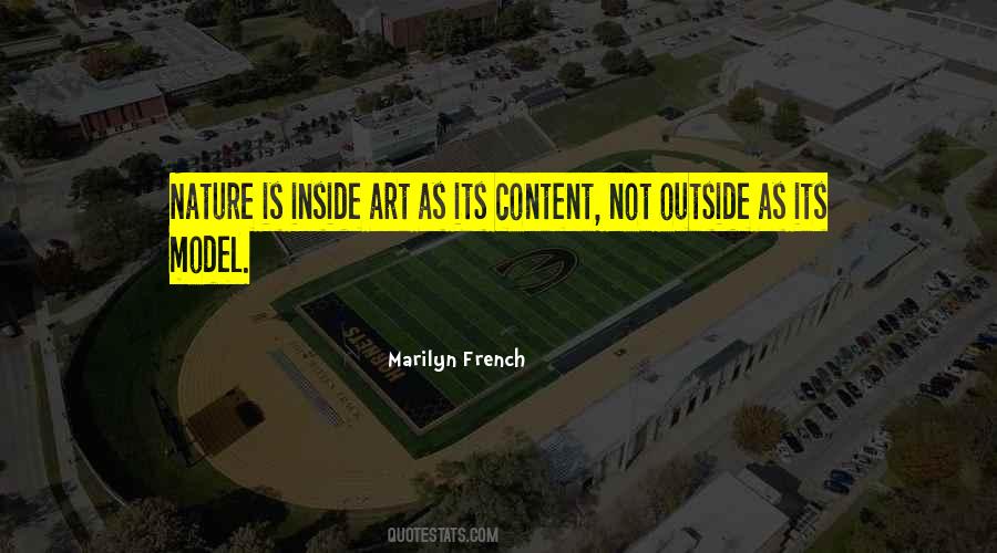 Marilyn French Quotes #658250