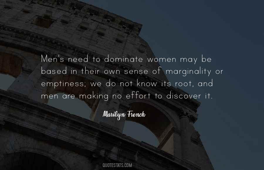 Marilyn French Quotes #940809