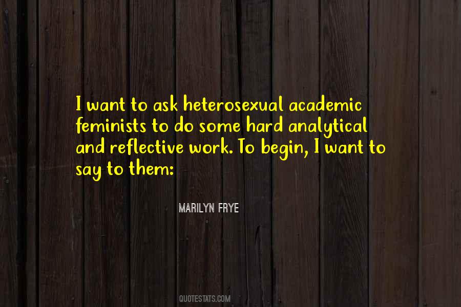 Marilyn Frye Quotes #729955
