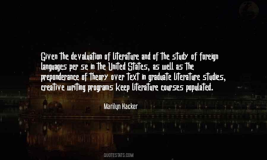 Marilyn Hacker Quotes #1396588