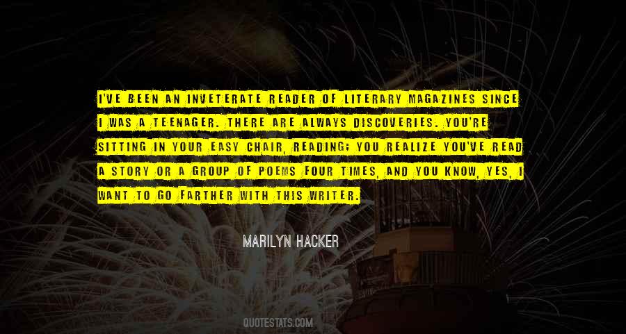 Marilyn Hacker Quotes #1662379