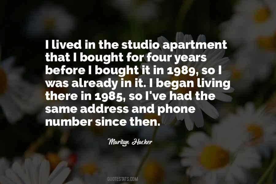 Marilyn Hacker Quotes #542240