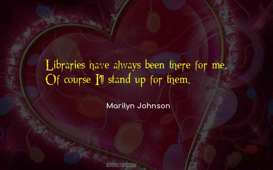 Marilyn Johnson Quotes #160346