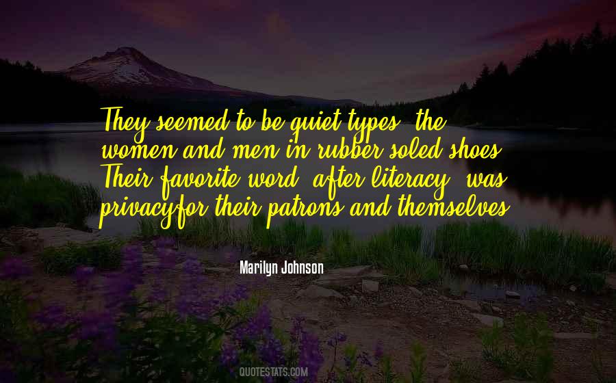 Marilyn Johnson Quotes #526282
