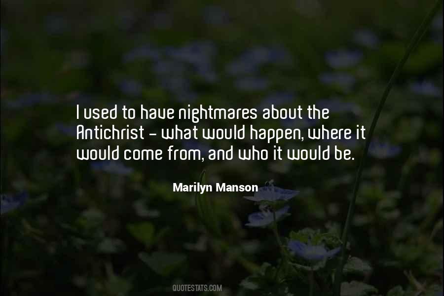 Marilyn Manson Quotes #1432665