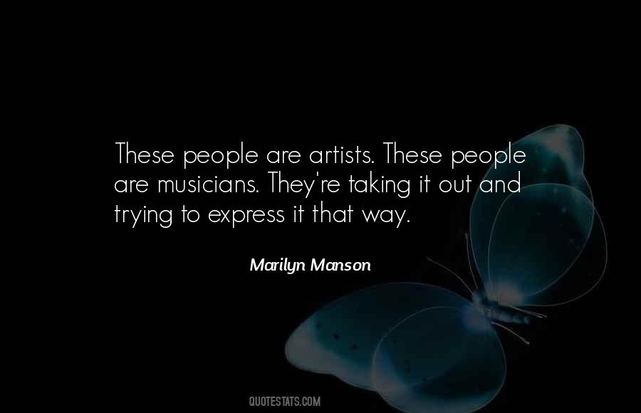 Marilyn Manson Quotes #1442887