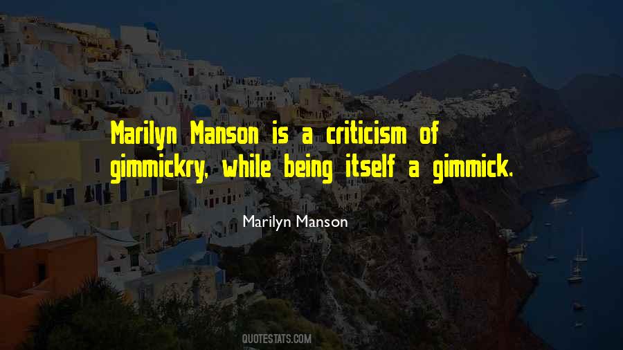 Marilyn Manson Quotes #1632316