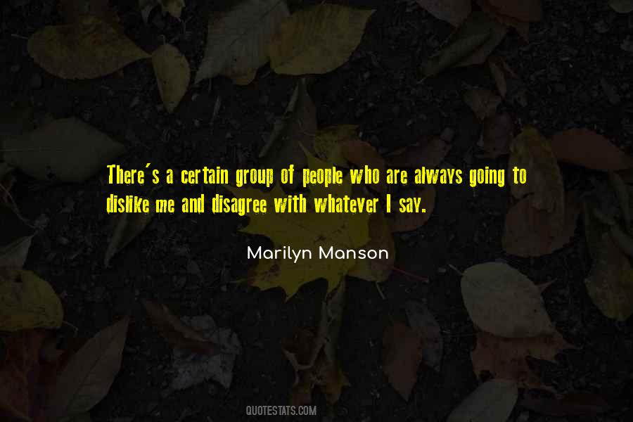 Marilyn Manson Quotes #1758862