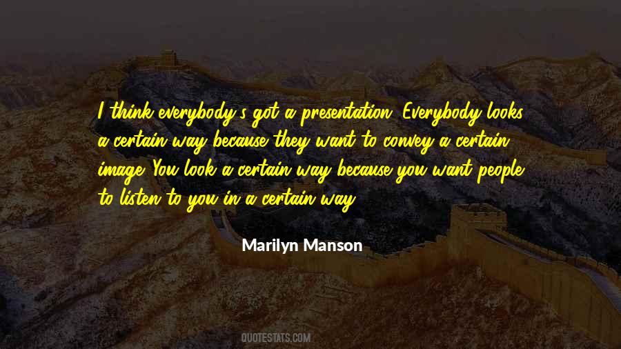 Marilyn Manson Quotes #188742