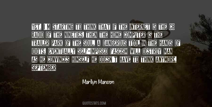 Marilyn Manson Quotes #301687