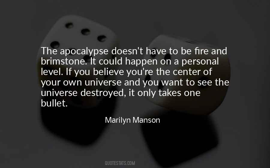 Marilyn Manson Quotes #424935