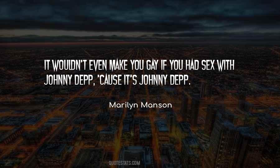 Marilyn Manson Quotes #648869