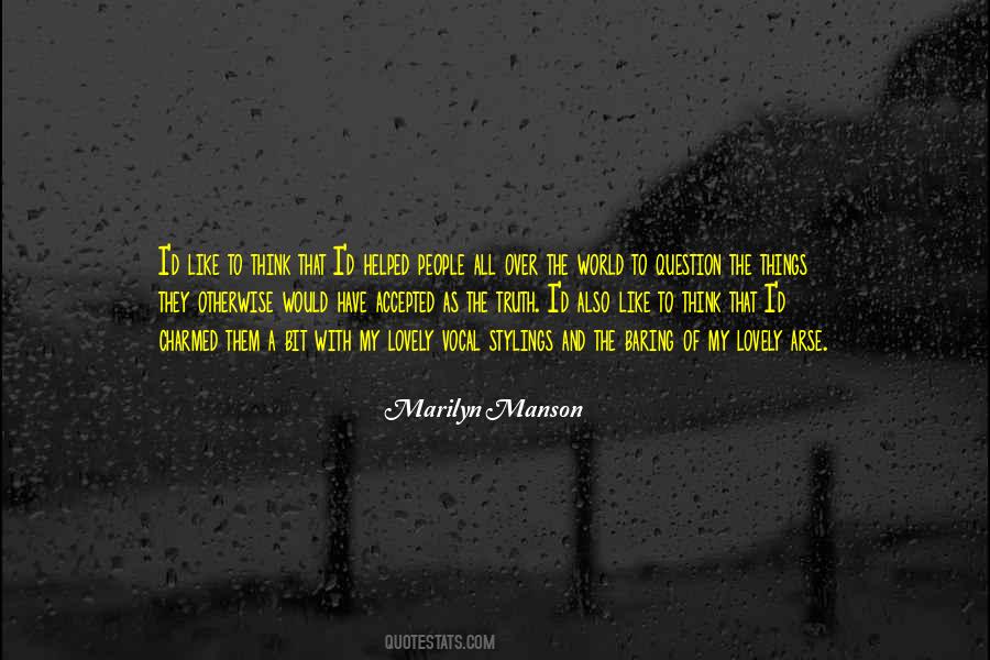 Marilyn Manson Quotes #939142