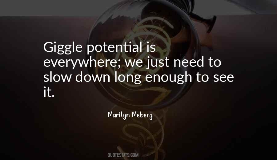 Marilyn Meberg Quotes #637861