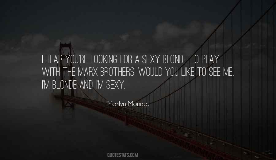 Marilyn Monroe Quotes #1829290