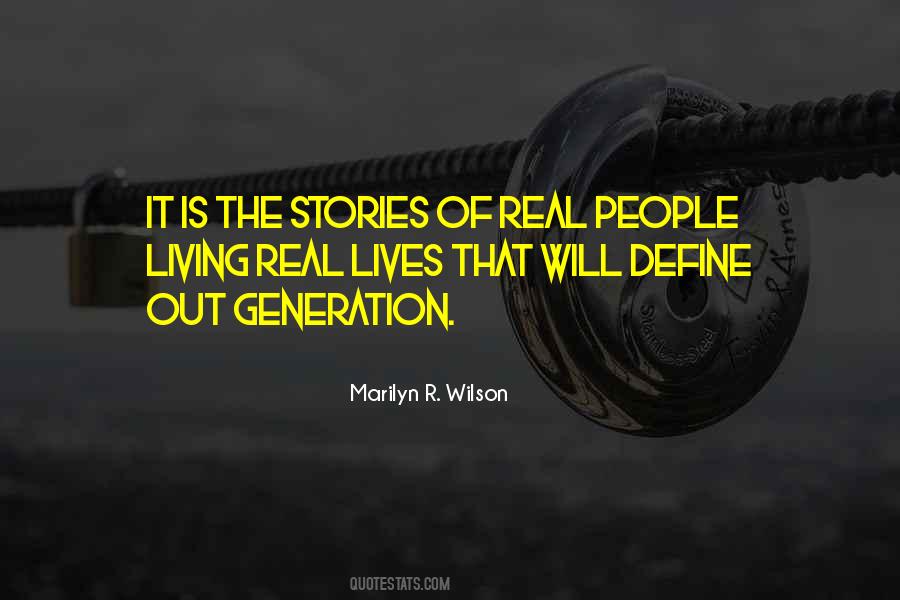 Marilyn R. Wilson Quotes #246599