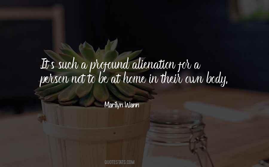 Marilyn Wann Quotes #745541