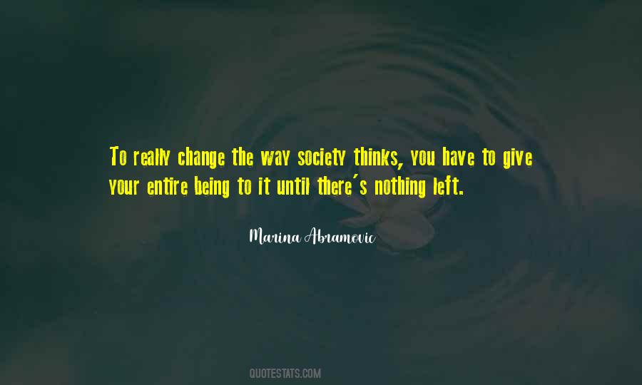 Marina Abramovic Quotes #1457703
