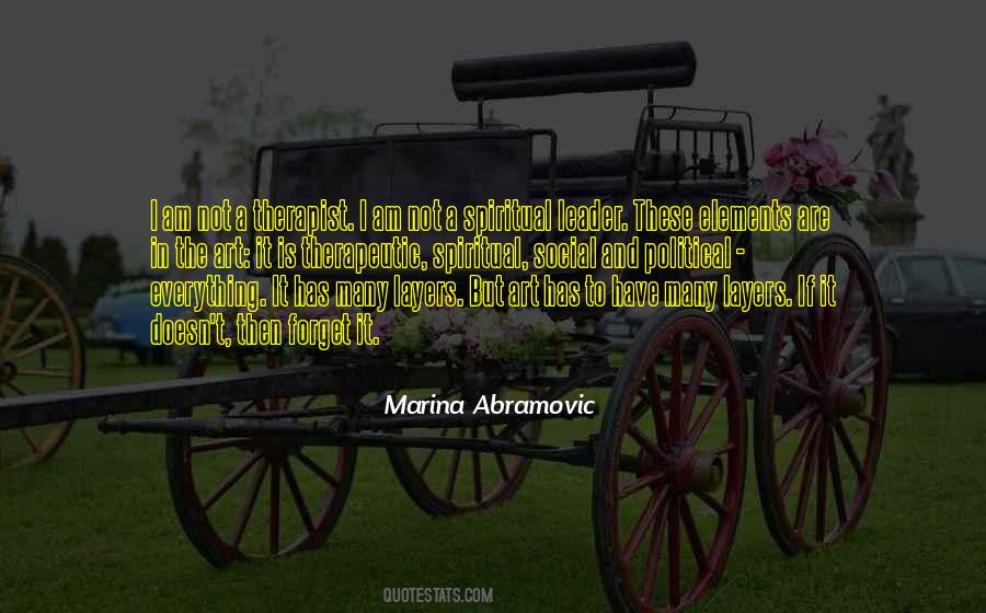 Marina Abramovic Quotes #1670931