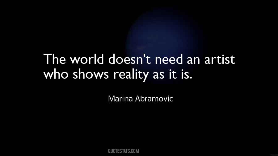 Marina Abramovic Quotes #1719780