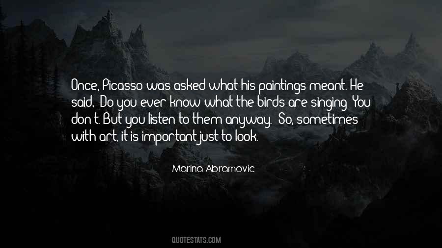 Marina Abramovic Quotes #1784114