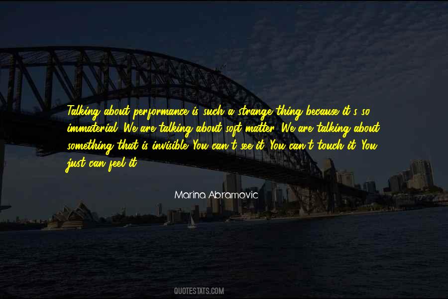 Marina Abramovic Quotes #434737